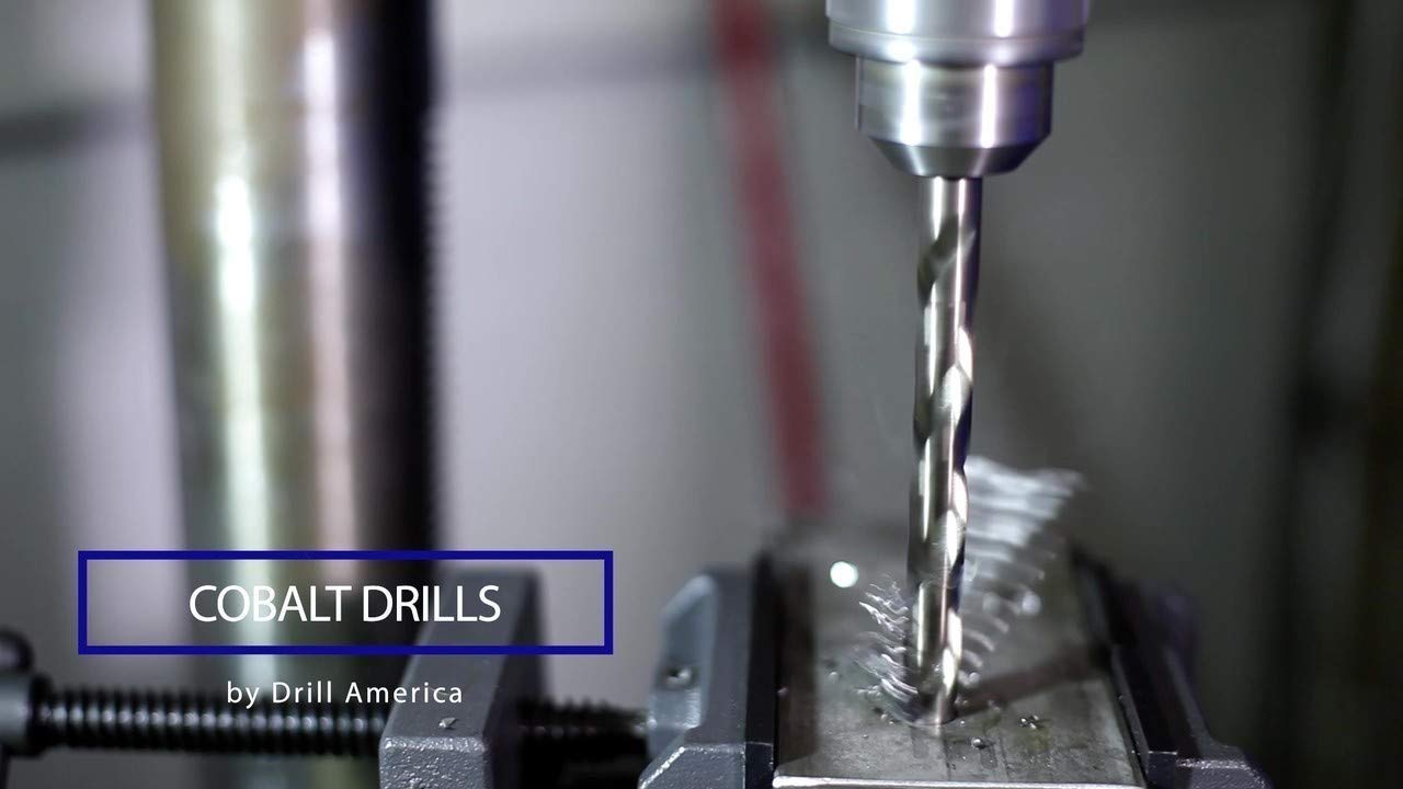 Drill America 31/32" Cobalt Split Point Stub Length Drill Bit (Pack of 1), DWDSTCO Series
