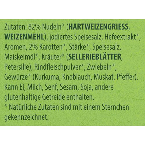 Knorr Suppenliebe Fertigsuppe Rindfleisch Suppe, 3 Portionen, 76g