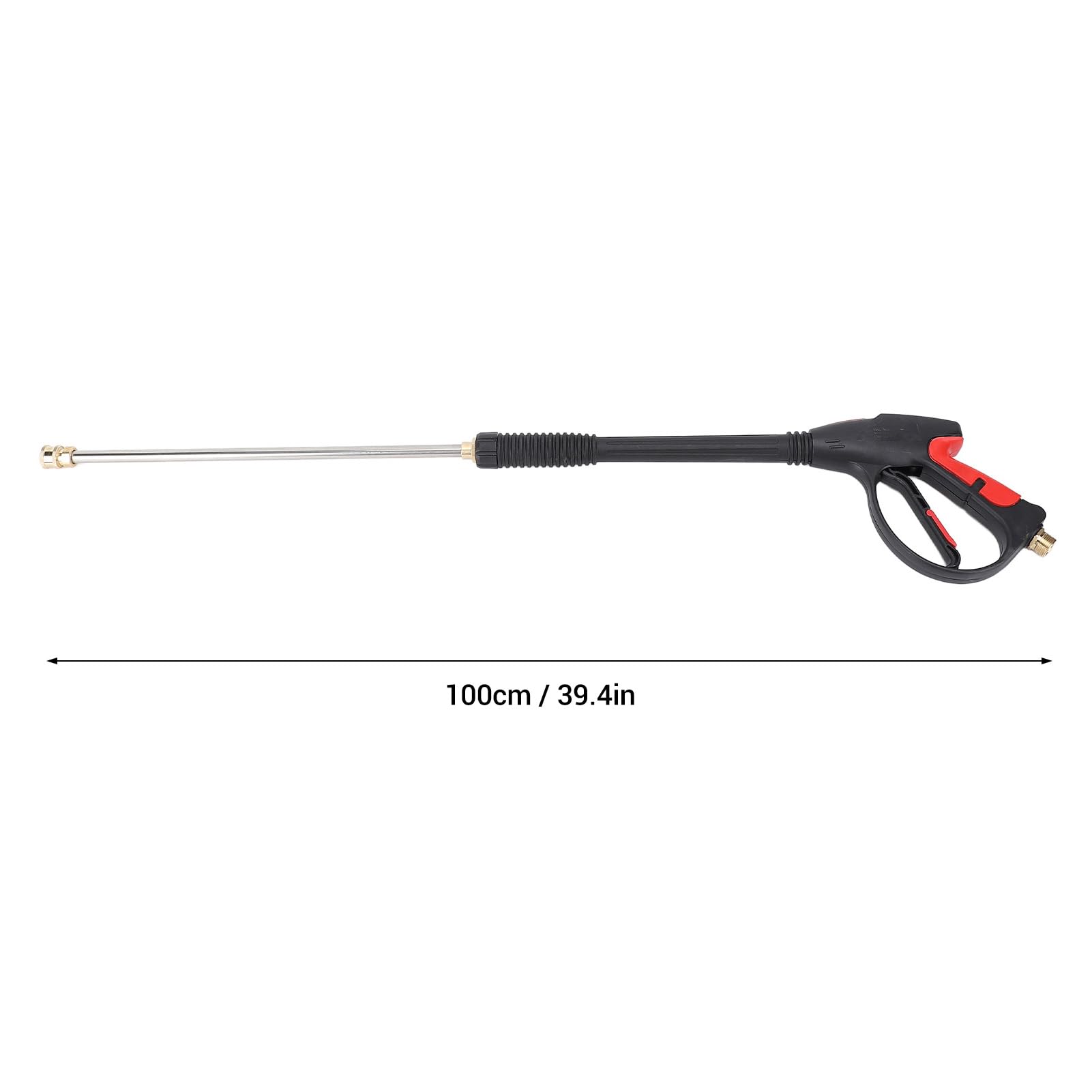 Kit de Rociador de Lavadora de Alta Presión, Varilla Eléctrica Duradera para Limpiar Coche, Barco, Casa, Universal, Manguera de 26,2 Pies