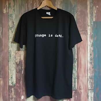 90s GRUNGE IS DEAD Tシャツ カートコバーン着 アメリカ製 90s GRUNGE IS DEAD Tシャツ カートコバーン着 アメリカ製