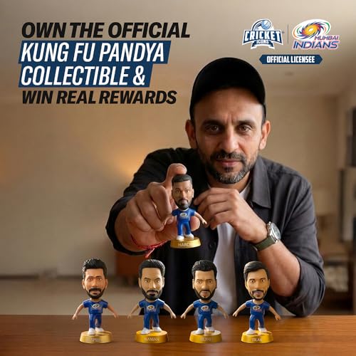 Image of Action Figure, 3 Inch Hardik Pandya | IPL Edition, 360 Rotatable Head, For Fans & Collectors