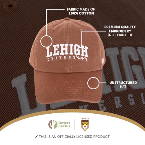 Desert Cactus Lehigh University Gorra Béisbol Ajustable Cafe miniatura 4