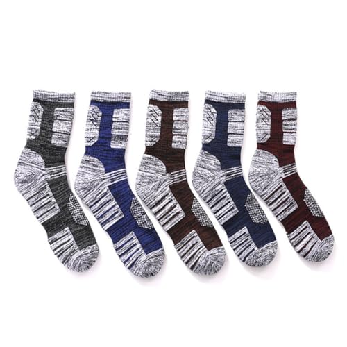 Chaussettes de course absorbant la sueur avec semelle bouclette - 5