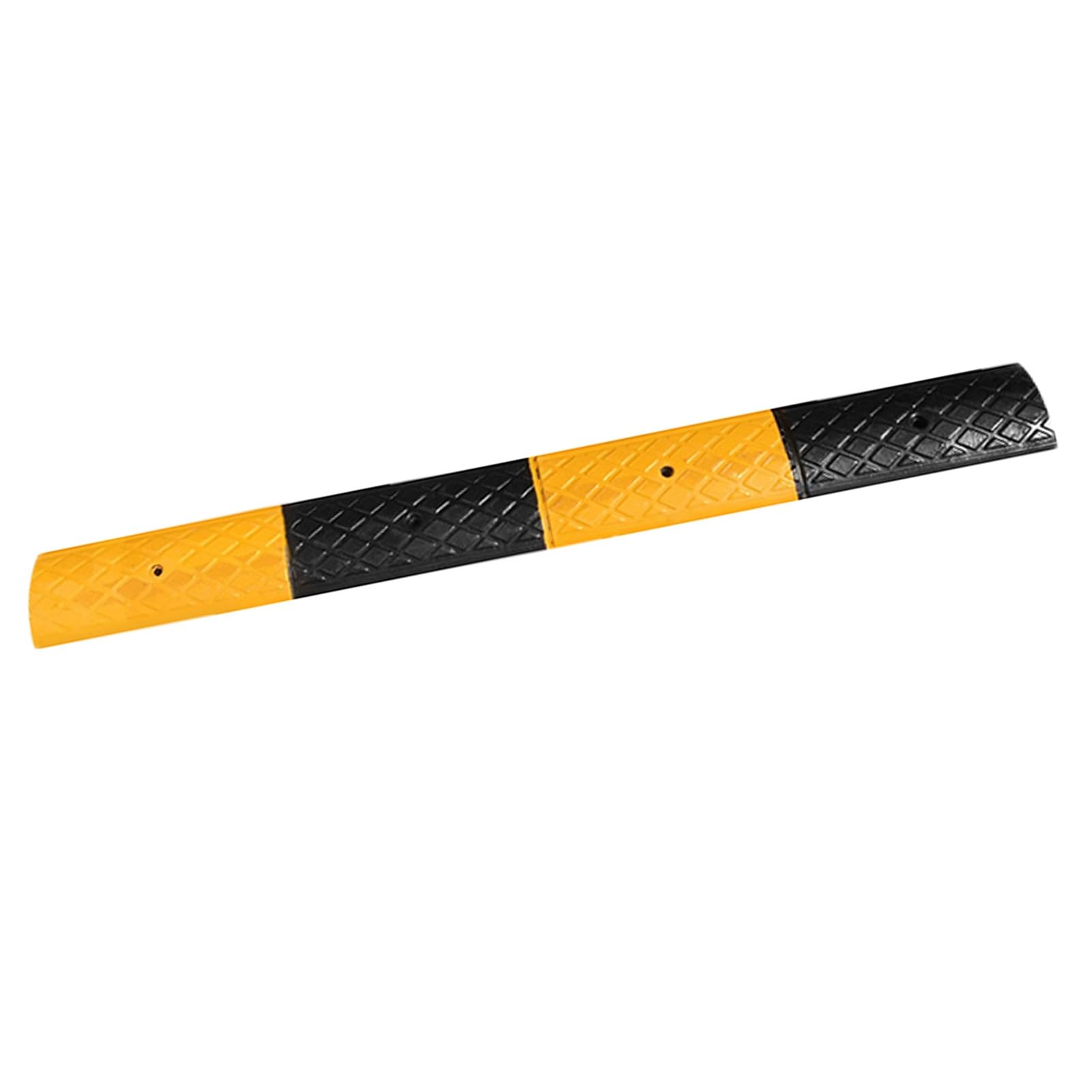 Paraurti in Gomma per la Protezione dalla velocità dei Veicoli, barriera di Sicurezza Stradale Portatile ad Alta visibilità con Striscia Gialla Riflettente per parcheggi.