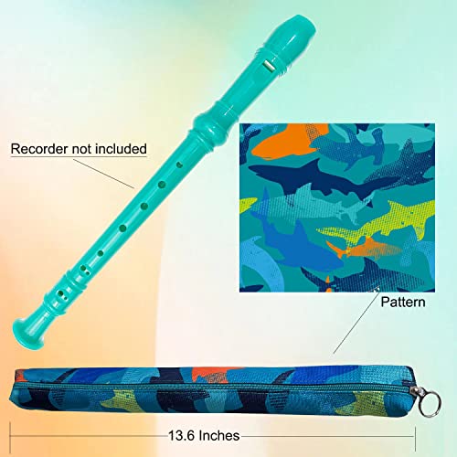 Auteey Flute Storage Case Bag, Portable Oxford Fabric Vertical Flute Bag for Recorders