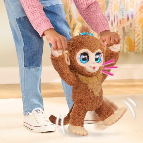Just Play 28128 Furreal Peanut The Playful Monkey Interactive Toy, 15-Inch Realistic Plush thumb #3