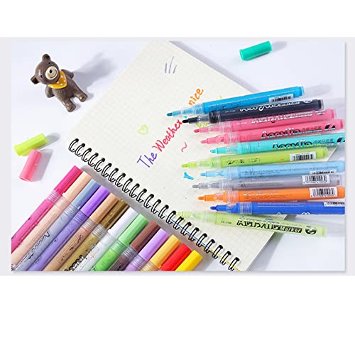 High Pigmented Acrylic Paint Markers, Paint Pens Acrylic Markers, Acrylic Paint Marker Pens, For Rock Painting, Mug, Ceramic, Glass, Wood, Fabric Painting, Canvas,Metal (18 Colors) #TOP2