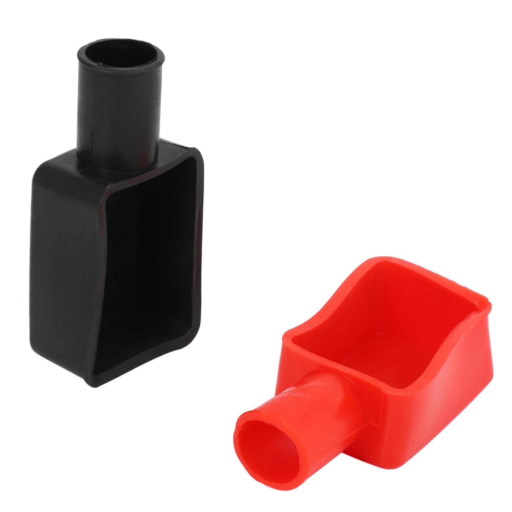 Fundas de protección positivas y negativas para batería de coche, fundas de goma, fundas de protección de terminal de batería