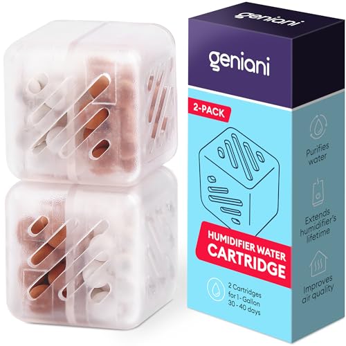23% off - Humidifier Water Cartridge (2-Pack) Compatible with LEVOIT, GENIANI, EVERLASTING, Universal...