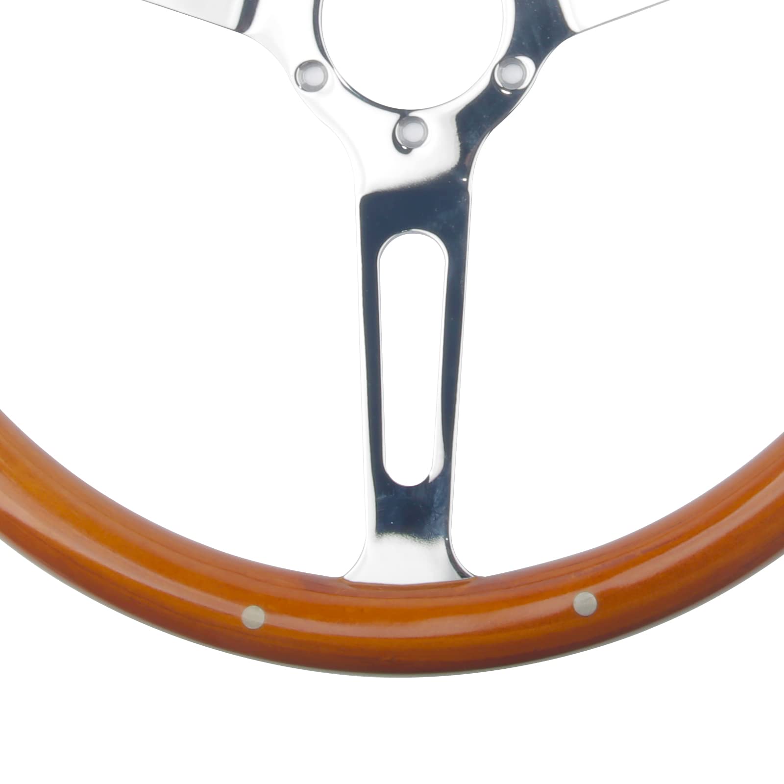 Grant 696 Suede Wrapped Racing Steering Wheel with Blue Top Marker