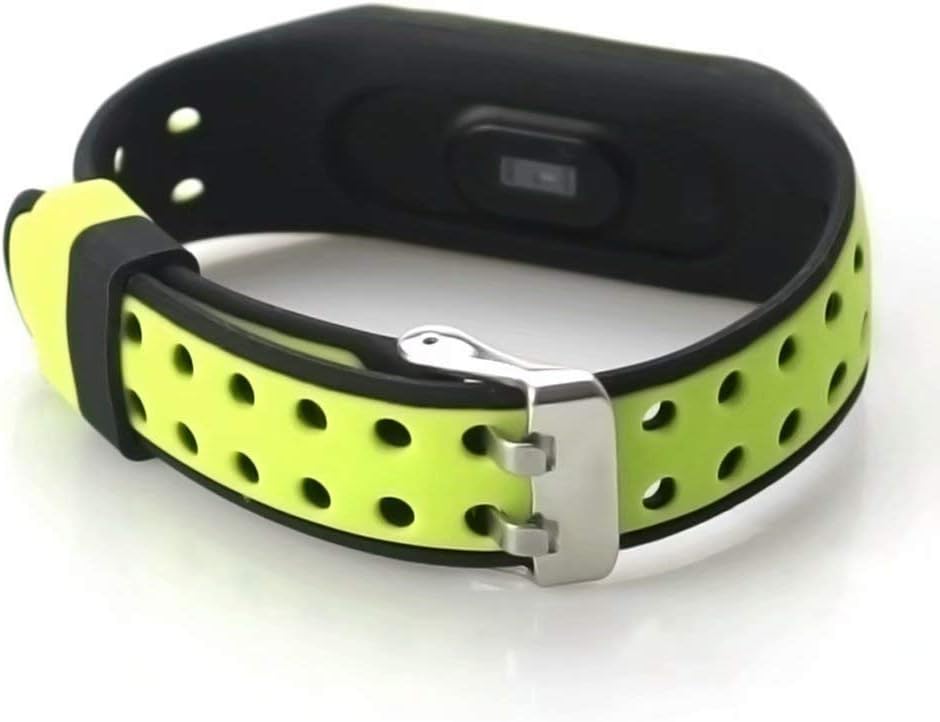 T-BLUER Compatible with Xiaomi Mi Band 7 Band,Mi Band 6 Silicone Replacement Strap Wristband, 2PCS02 - Image 4