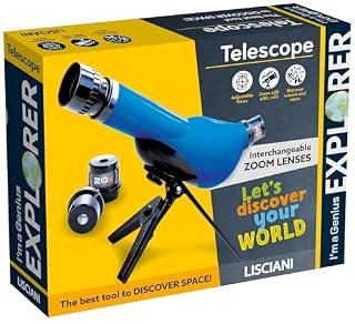 Lisciani I’m a Genius : télescope enfant dès 7 ans, 20x à 40x
