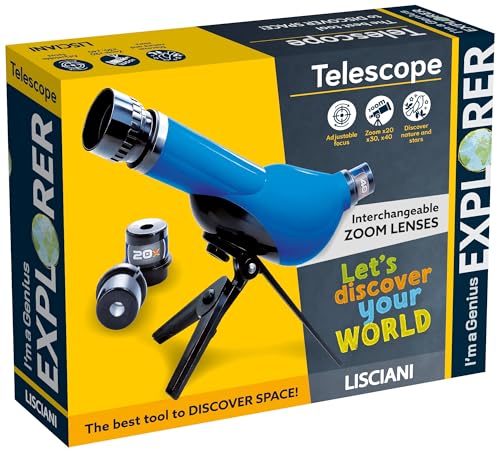 Lisciani Giochi - I'M A Genius Explorer Telescopio, 117093