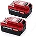 Powerextra 2 Pack 5.0Ah 20 MAX Lithium Replacement Battery Compatible with Porter Cable PCC685L PCC680L