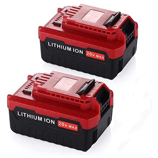 Powerextra 2 Pack 6.0Ah 20 MAX Lithium Replacement Battery for Porter Cable PCC685L PCC680L