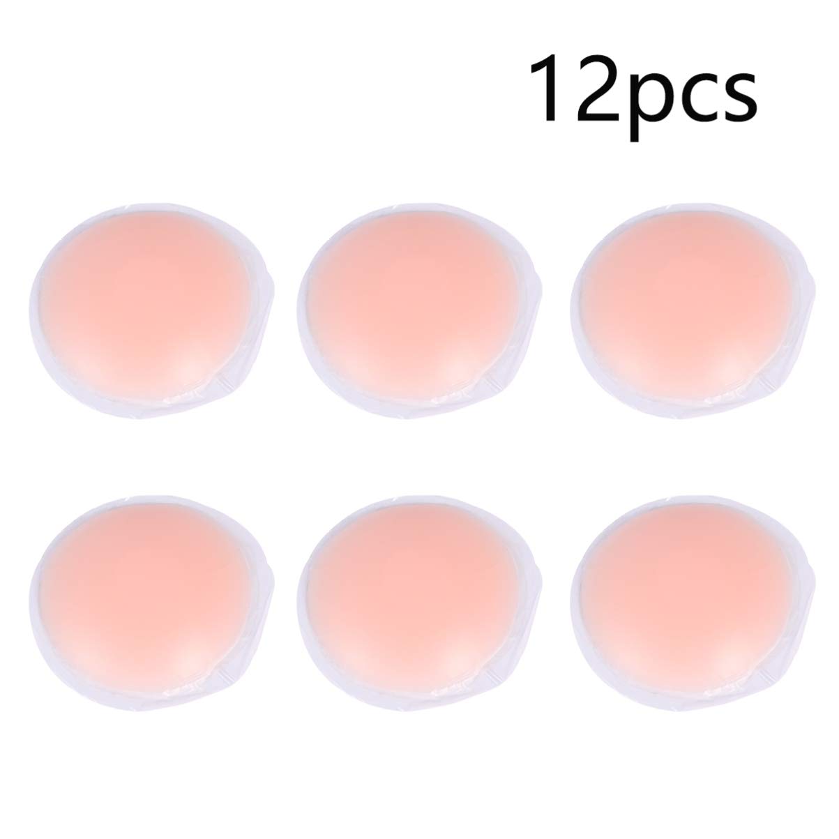 SOIMISS 36piezas Almohadillas De Reutilizables Para Pechos Para Mujeres Con Caja Impermeables y Antideslizantes Para Ropa Sin Espalda Tirantes