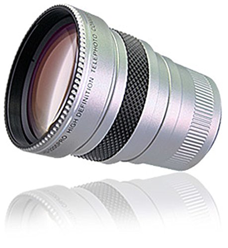 Raynox HD-2200PRO-LE Lente de cámara - Objetivo (Camcorder, 2/4, Telephoto, Sony DCR-DVD301/201/101, Negro, 7,6 cm) Cover