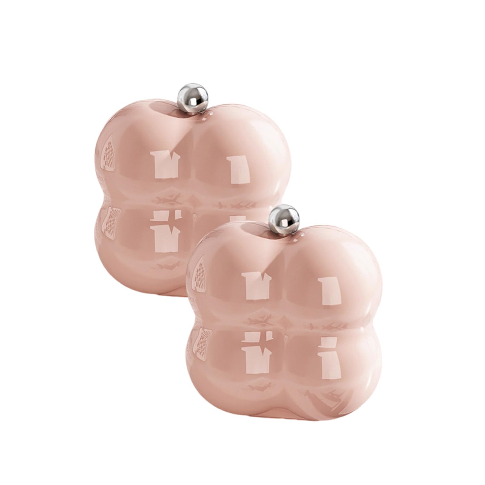 HZBB 2Pcs Elegant Jewelry Box Clouded Shaped Organizers with Individual Compartments Storage Case for Pills and Accessories Accessory Storage Solution