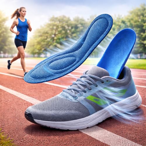 Plantillas deportivas para calzado con soporte de arco, talla 37-38 miniatura 1