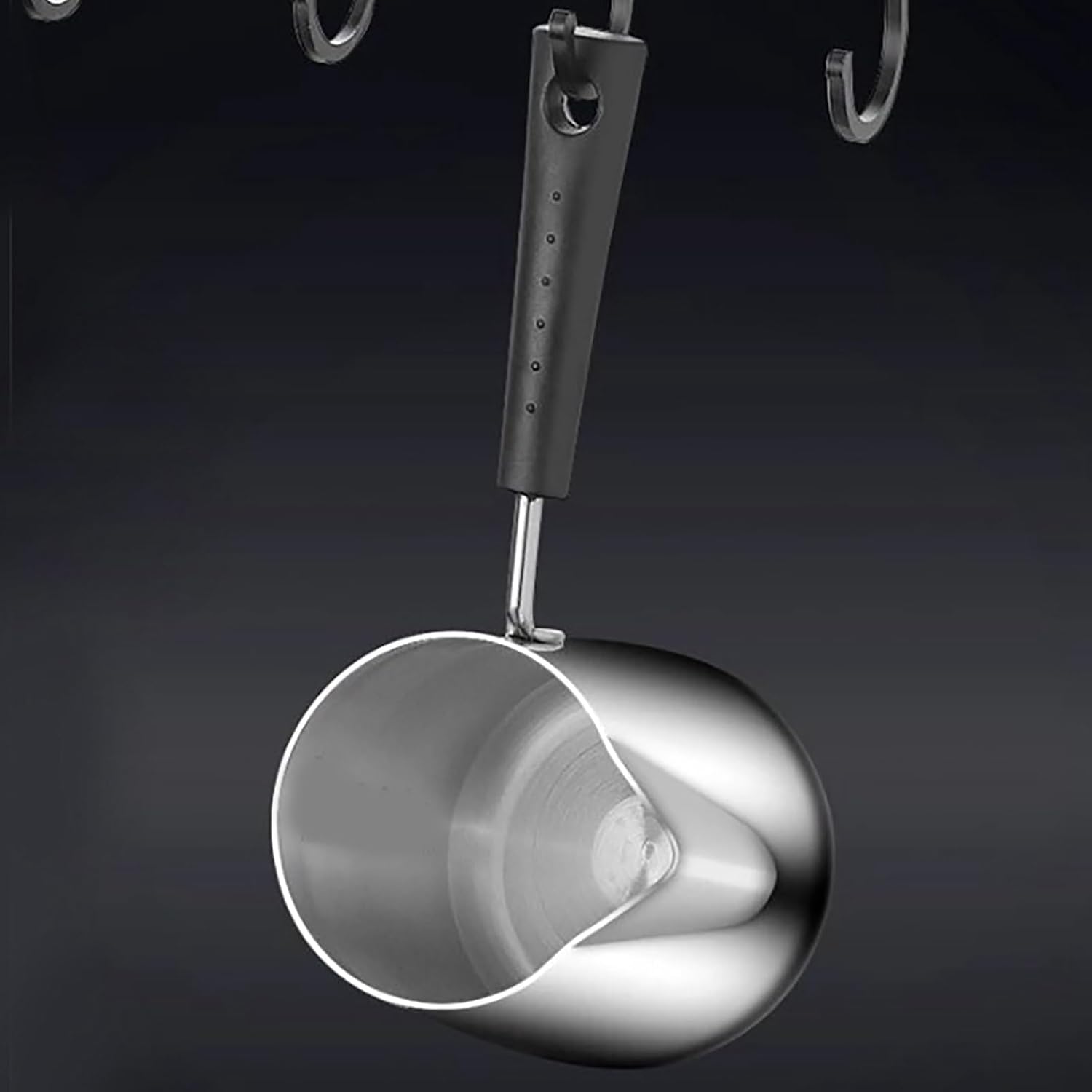 Stainless Steel Mini Pot, Stainless Steel Mini Butter Warmer Small Saucepan Pot Milk Chocolate Melting Pot for Coffee Tea Soup Warming