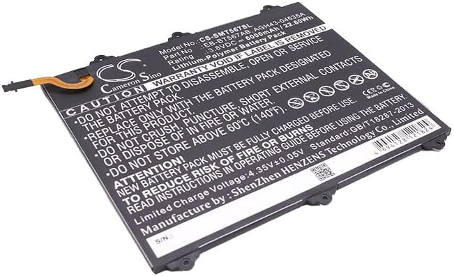 VI VINTRONS Battery for Samsung Galaxy Tab E 9.6 XLTE, SM-T560NU, SM-T567, SM-T567V,