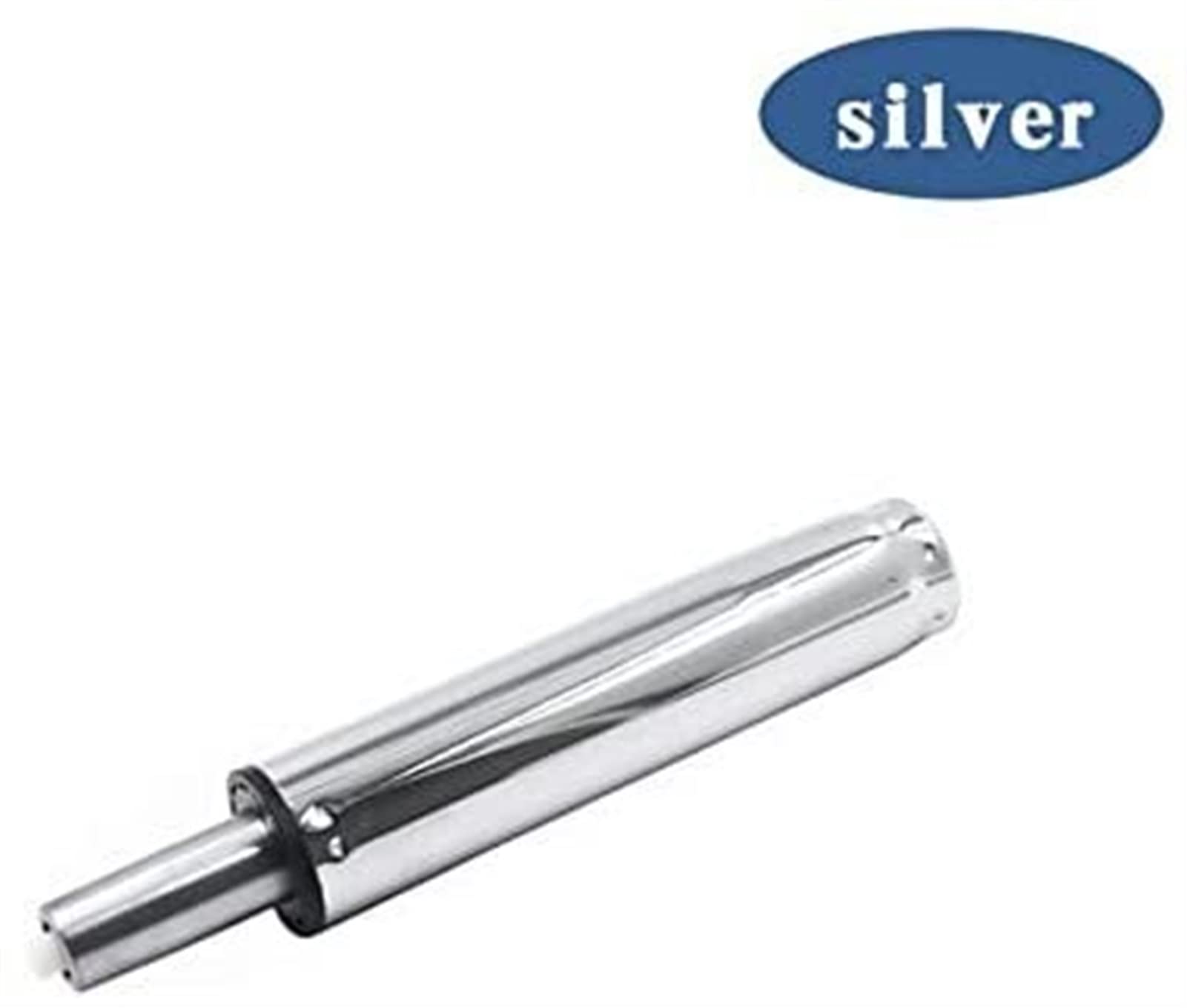 Resorte de Gas Cilindro neumático del Resorte de Gas de la Silla Dental del pistón de la absorción de Choque del Taburete de Bar de la Oficina Cilindro de Repuesto(Silver)