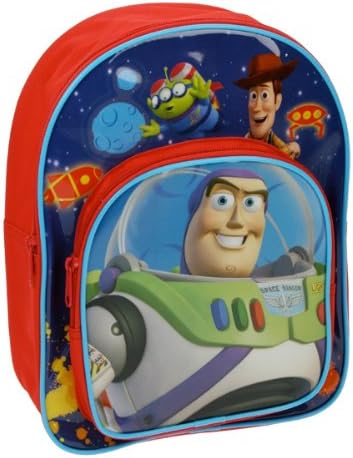 Disney Toy Story backpack with front compartment (Blue /Red)