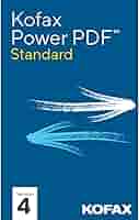 コンピュータ+IT Kofax Power PDF Standard 4 for Windows Kofax Power PDF 4 Standard - Digital Download - Windows
