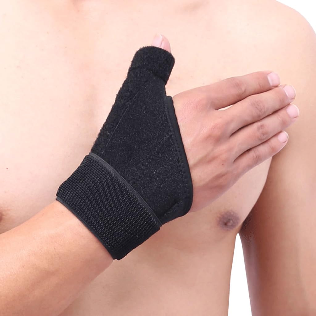 1PCS Thumb Splint with Wrist Support Brace-Thumb Brace for Carpal Tunnel or Tendonitis Pain Relief Thumb Splint Stabilizer