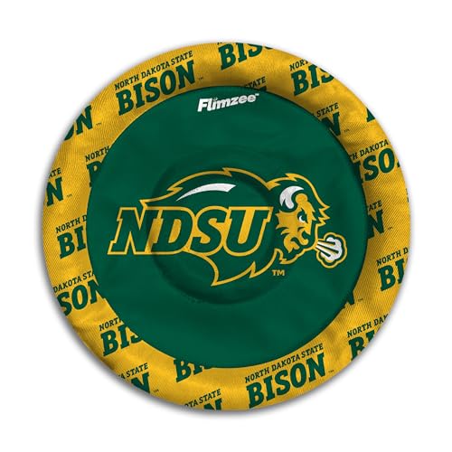 Image of YouTheFan NCAA North Dakota State Bison Flimzee Bean-Bag Flying Disc