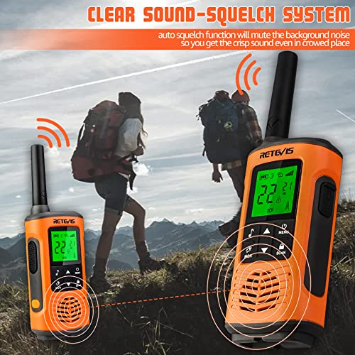Retevis RT45P Long Range Walkie Talkies, IP67 Waterproof Emergency Radio by Retevis - Used condition - Image 7