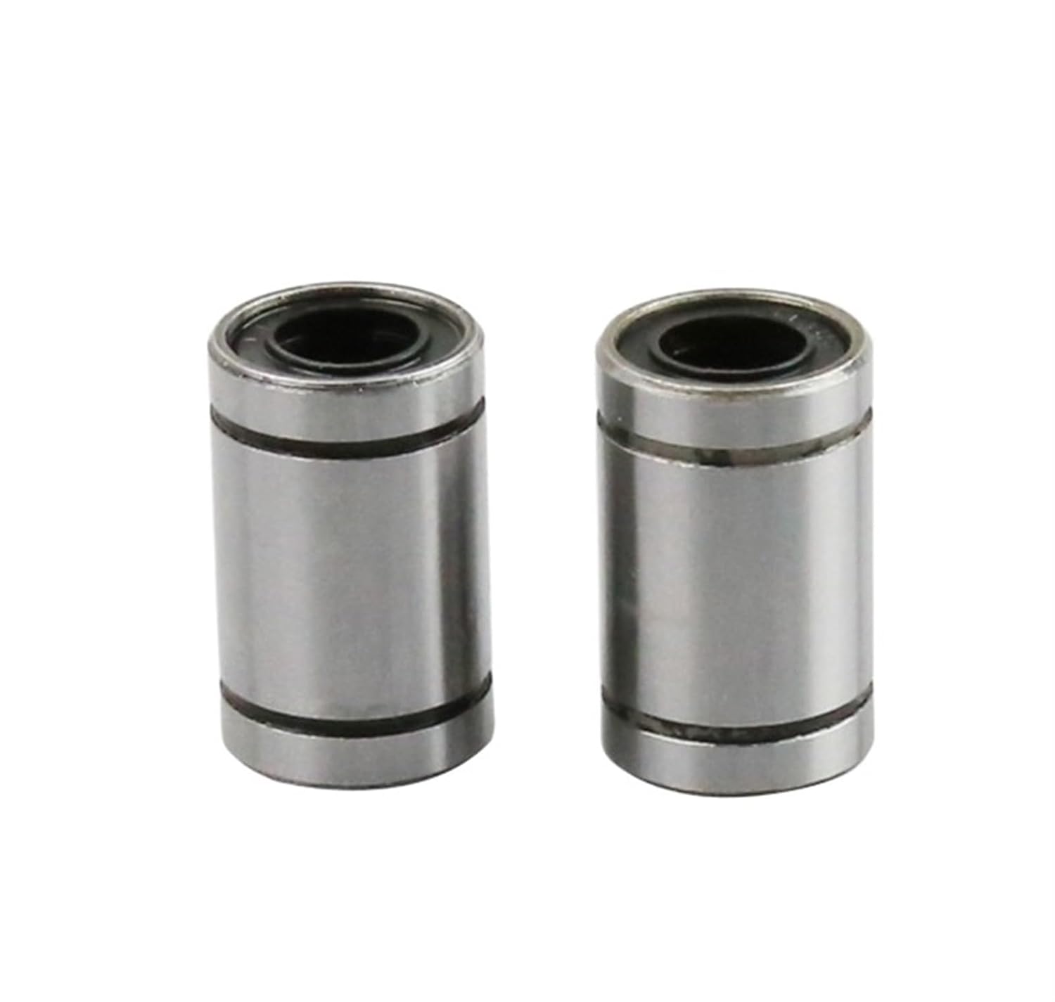 Flanged Linear Ball Bearing Slider 10pcs LM8UU 8 * 15 * 24mm Shorter Ball CNC Linear Bearing Bushing Linear Bearings for 3D Printer Parts Accessories