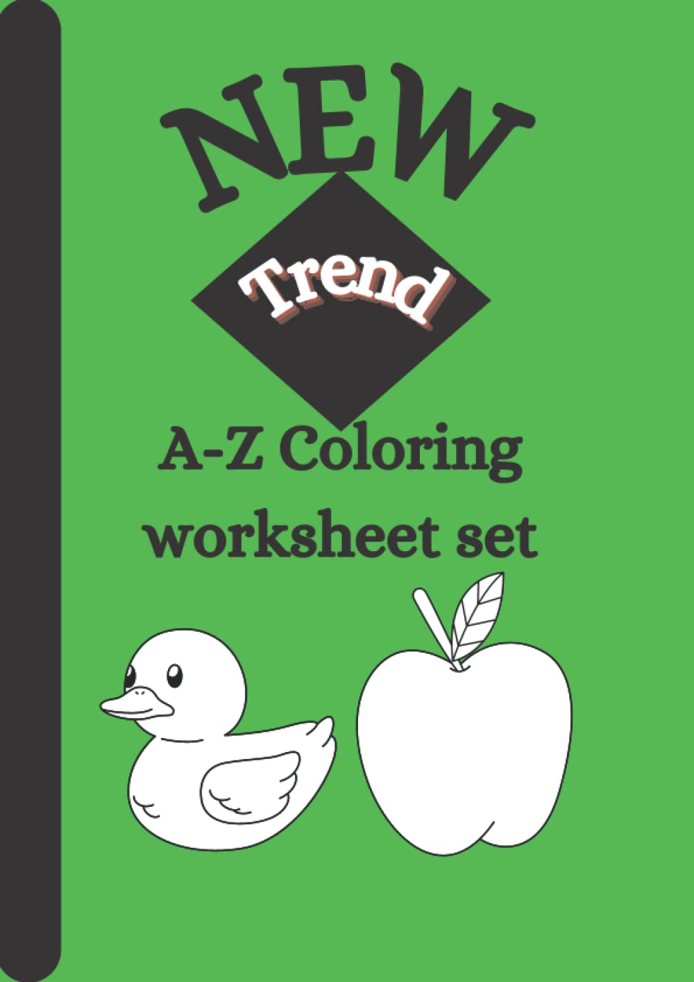 New trend: A-Z coloring worksheet (New Trends)
