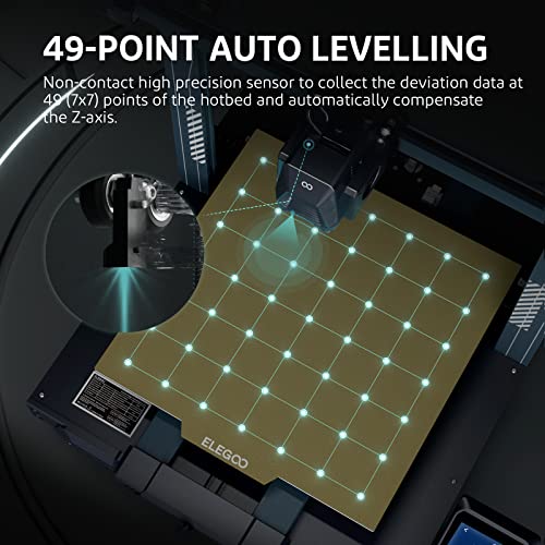 Image of ELEGOO Neptune 3 Plus FDM 3D Printer with Auto Leveling, Removable HD Touch Screen, Dual Gear Metal Extruder, Ultra-Quiet Printing, Ideal for Beginners