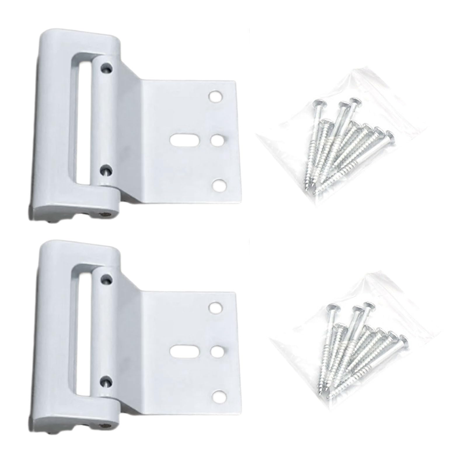 Tsophreniq White Enhances Door Set Heavy Duty Door Child Safe Reinforcement Upgrades For Inward Swing Easy Install