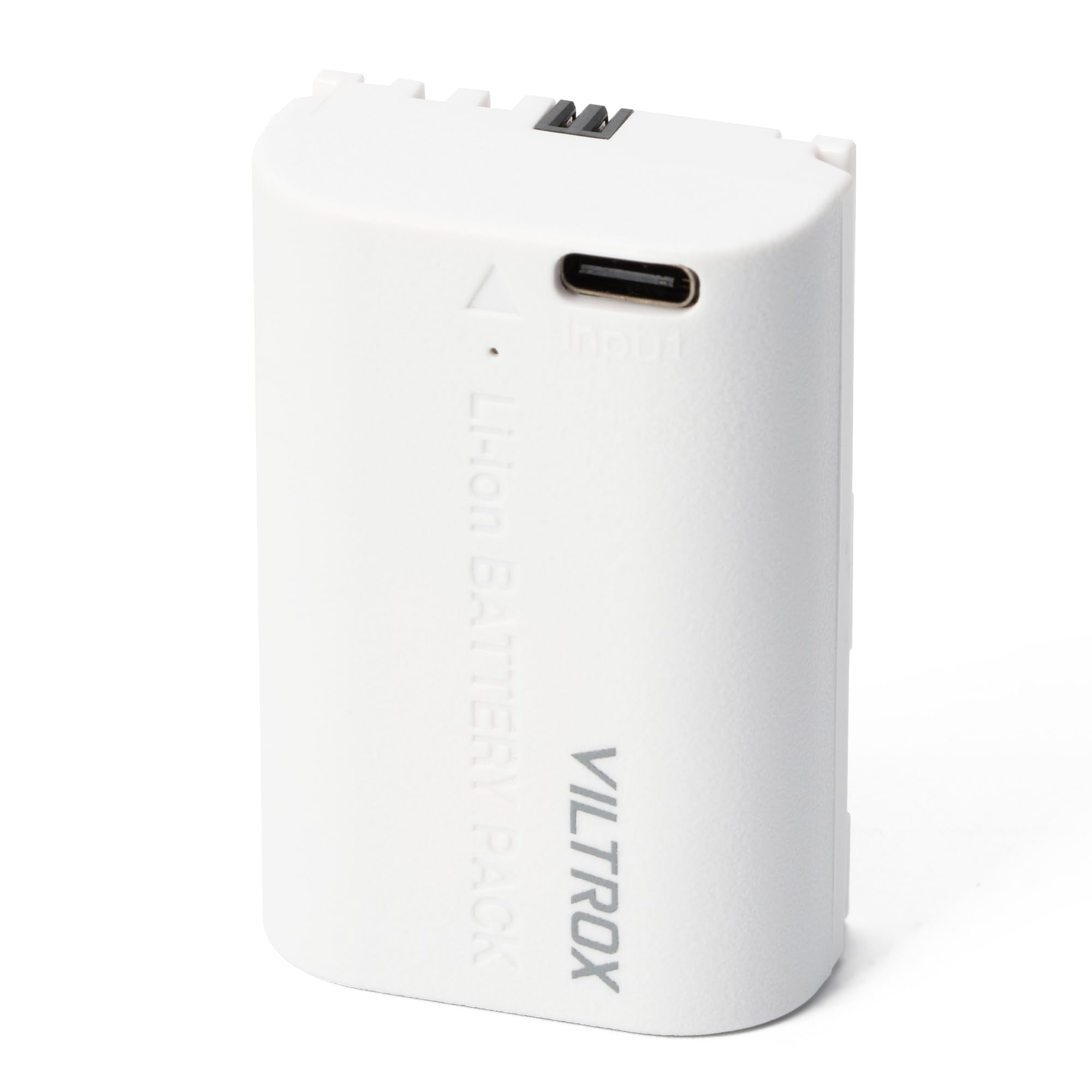 VILTROX LP-E6 2400mAh Rechargeable Camera Battery(16.8Wh) with Type-C Charging Compatible for Canon EOS 5D Mark IV/5D Mark III/5DS/5DSR7D Mark I1/7D/XC10/XC15 Replacement Battery