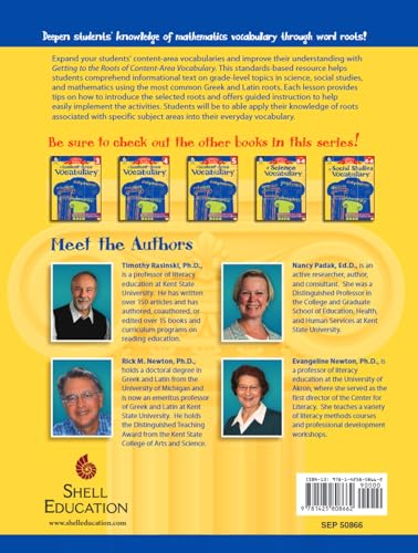 Getting to the Roots of Mathematics Vocabulary Levels 6-8 (Getting to the Roots of Content-Area Vocabulary) - Image 2