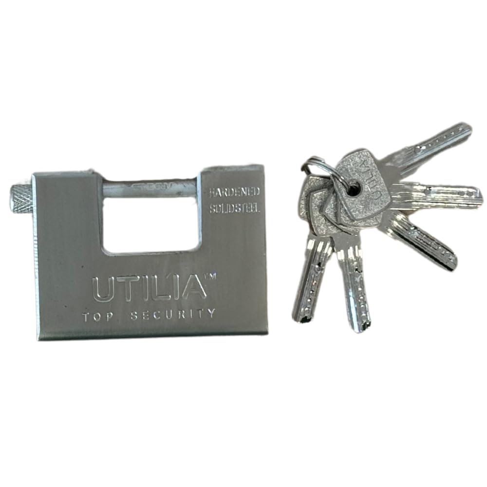 LUCCHETTO ANTISCASSO SICUREZZA CORAZZATO SECURITY IN OTTONE VARIE MISURE 21917V