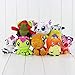 LDDZAU Jouets en Peluche 8 PCS. Peluche Digimon 10 cm Gabumon Agumon Gomamon Piyomon Palmon Patamon Peluche B