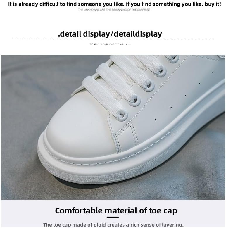 Little White Shoes Women's 2025 Popular Versatile Microfiber Breathable Thick Bottom Increased Hiking Climbing Walking Running Women's Shoes