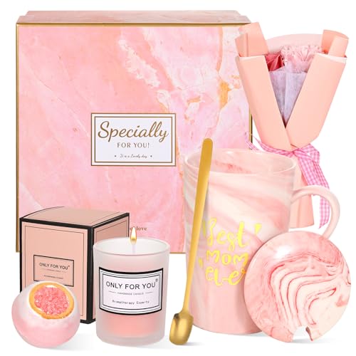 JANUIXCO Presente mãe, presente mãe de aniversário, presentes originais para mães, caneca personalizada presentes para mães