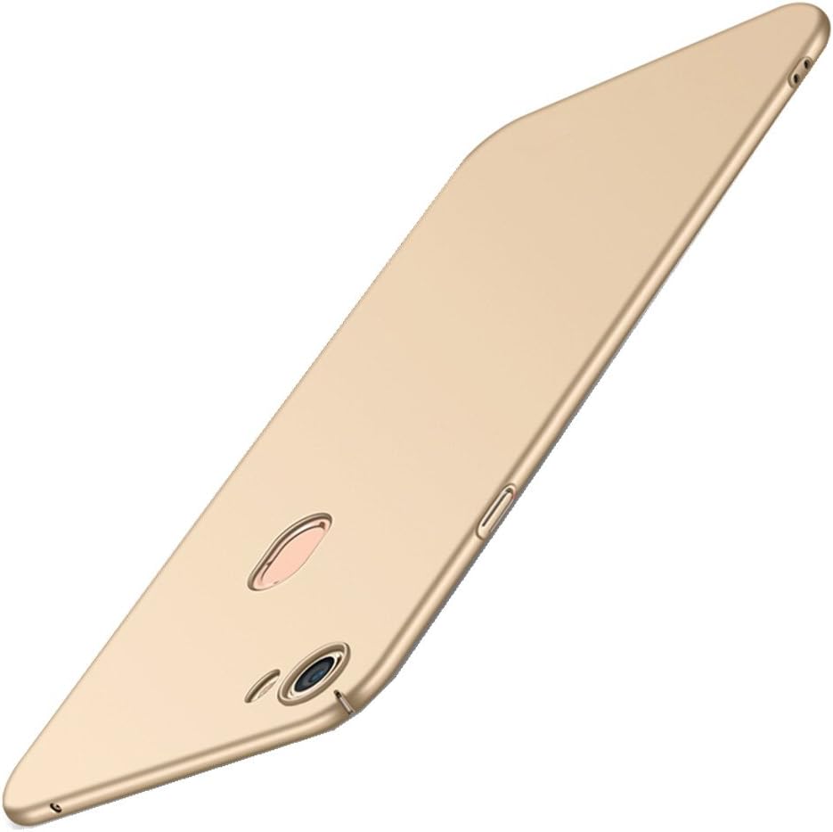 SPAK OPPO F7 Case, Hard PC Back Cover Protection Case for OPPO F7 (Gold)