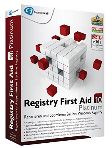 Preisvergleich Produktbild Registry First Aid 10 Platinum [PC]