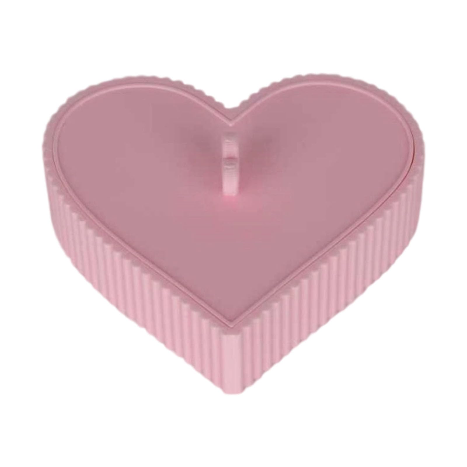 Kalttoy A Portable Decorative Heart Cornstarch Box Multi Purpose Corn Starch Kitchen Organiser Powder Container For Flours Kitchen Storage Box