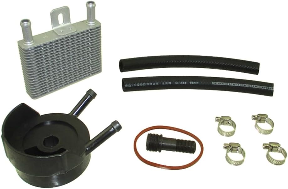 Aluminum Oil Cooler Diverter Assembly Kits For 24 594 37-S CH18-62613 62648 CH20-64641 64661 64720 64717 CH22-66531