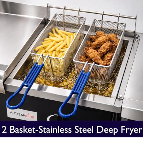 Commercial Stainless Steel Fry Station