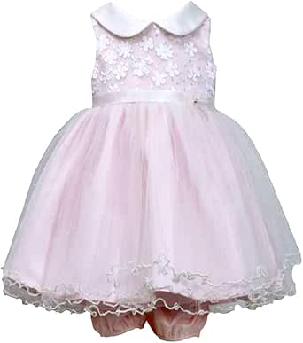 Bonnie Jean Little Girls Daisy Sequin Bonaz (4T, Pink