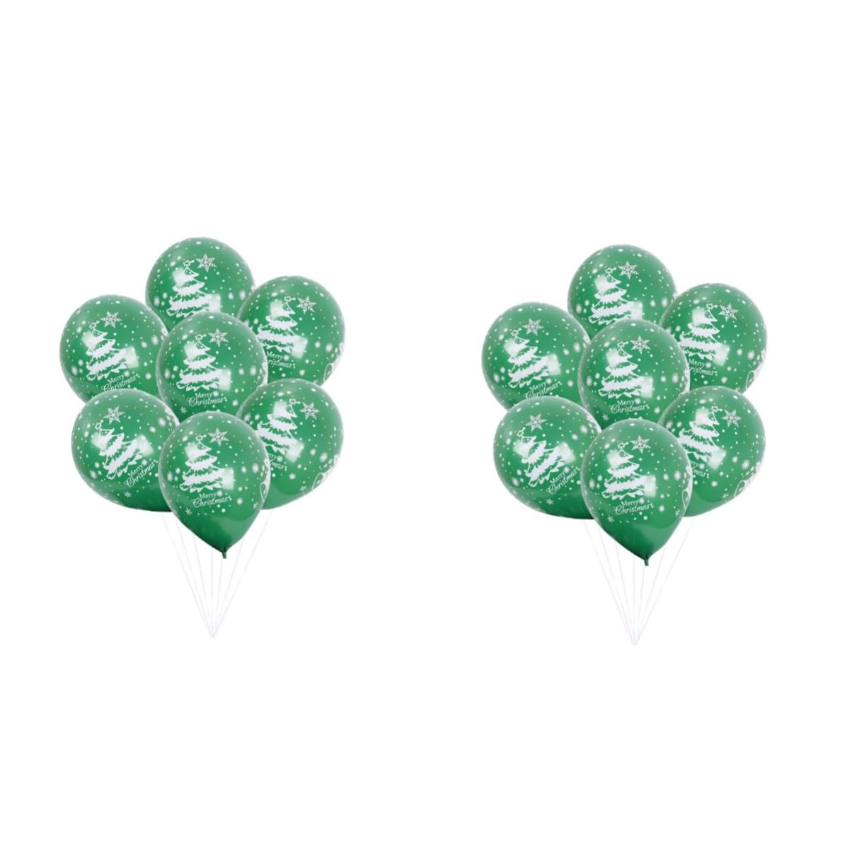 MAGICLULU 200 Pezzi10 palloncino decorativo natalizio palloncino decorativo per feste palloncini di buon natale decorazione Natale palloncini decorazioni feste Natale stampa festa