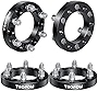 6x5.5 Wheel Spacers for 2005-2022 Tacoma,1' Forged Hub Centric 12x1.5 Stud 108mm Rim Spacers for Tacoma Tundra Sequoia 4Runner Colorado Canyon Passport H3 Sedona Montero Montero Spor FJ Cruiser GX460