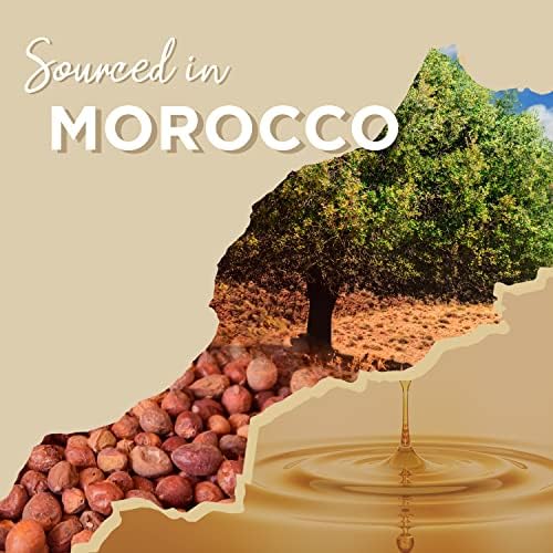 PraNaturals 100% Organic Moroccan Pure Natural Argan Oil for Face & Body 100ml  Rich in Vitamin E for Healthy Skin, Hair & Nails  No Parabens or SLS  Vegan, Cruelty-Free